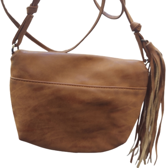 Fantasai Accessories Camel Crossbody Handbag - Picture 4 of 9